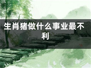 生肖猪做什么事业最不利
