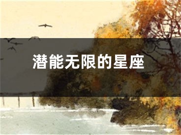 潜能无限的星座