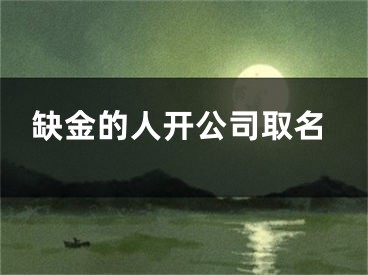 缺金的人开公司取名