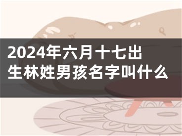 2024年六月十七出生林姓男孩名字叫什么
