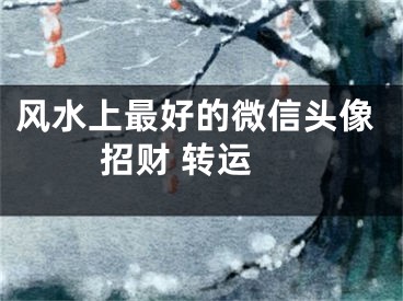 风水上最好的微信头像 招财 转运