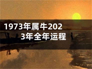 1973年属牛2023年全年运程