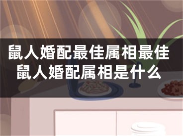鼠人婚配最佳属相最佳鼠人婚配属相是什么