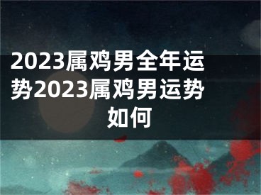 2023属鸡男全年运势2023属鸡男运势如何