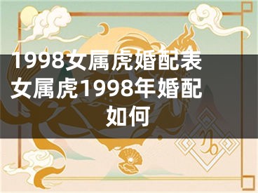1998女属虎婚配表女属虎1998年婚配如何