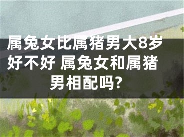 属兔女比属猪男大8岁好不好 属兔女和属猪男相配吗?