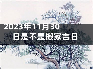 2023年11月30日是不是搬家吉日