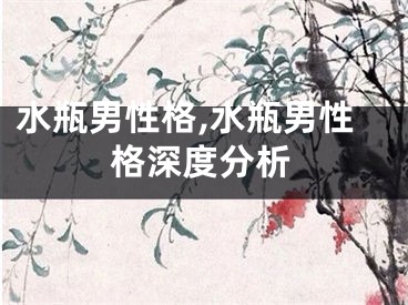 水瓶男性格,水瓶男性格深度分析