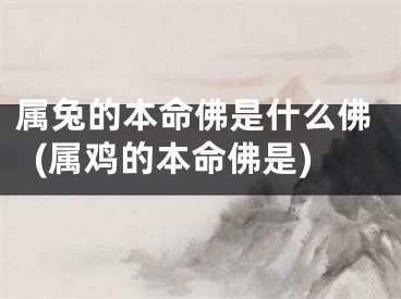 属兔的本命佛是什么佛(属鸡的本命佛是)