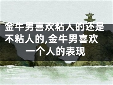 金牛男喜欢粘人的还是不粘人的,金牛男喜欢一个人的表现